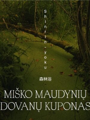 Dovanų kuponas į viešas miško maudynes (1 asmeniui)