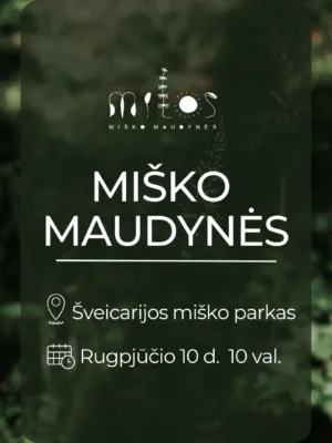 misko maudynes 2025.08.10 Miško maudynės Šveicarijos miško parke