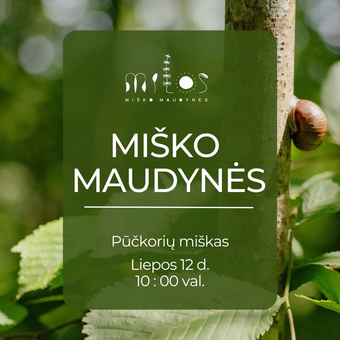2026.07.12 Miško maudynės Pūčkorių pažintiniame take